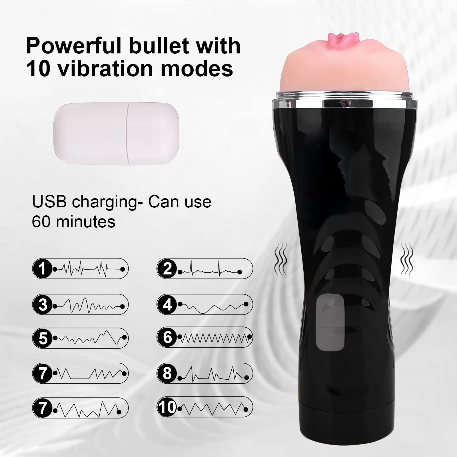 FIDECH Pussy Entrance Manually Adjustable Suction 10 Vibrating Masturb Fidech FIDECH Pussy Entrance Manually Adjustable Suction 10 Vibrating Masturb Fidech