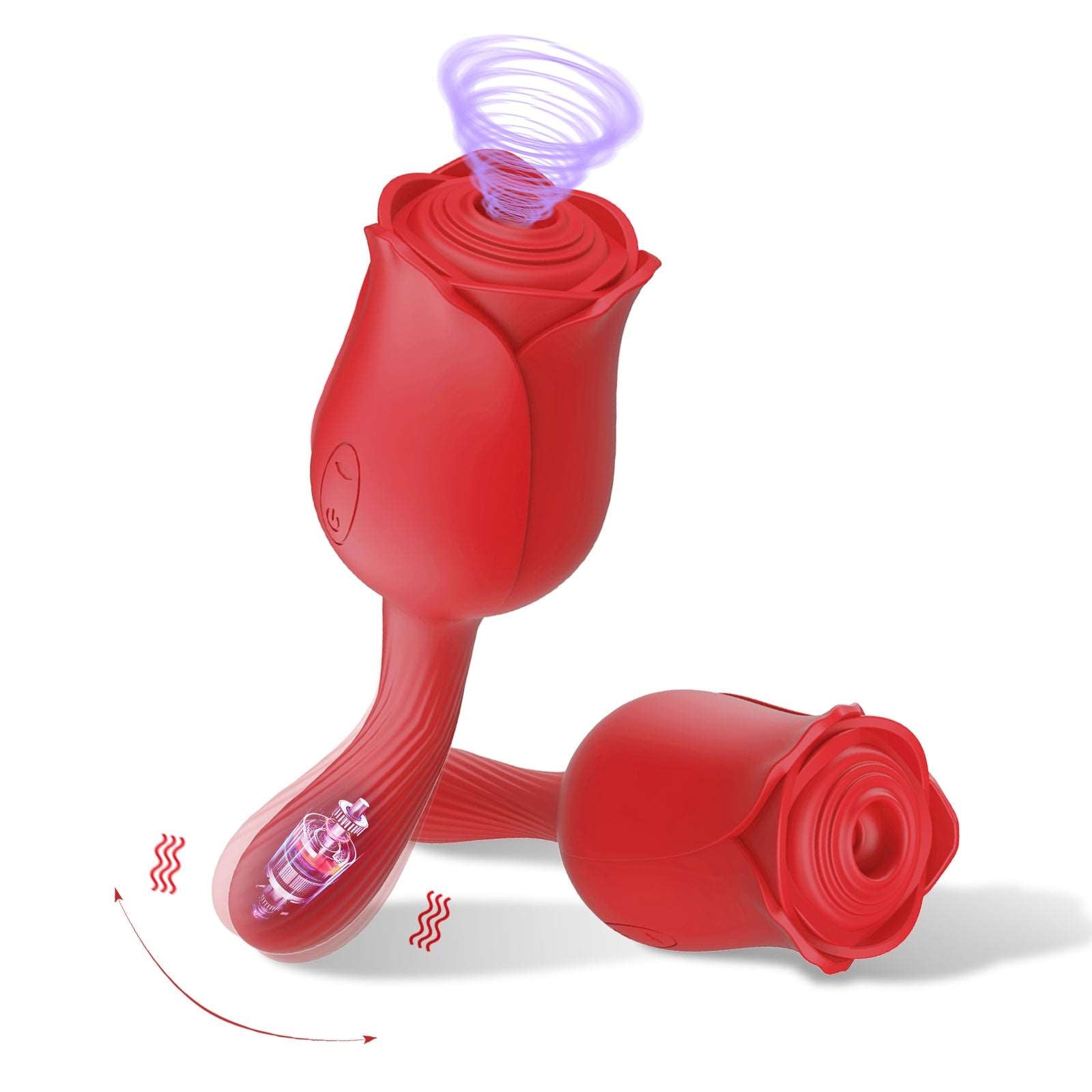 Rosalie - The Rose Suction Vibrator