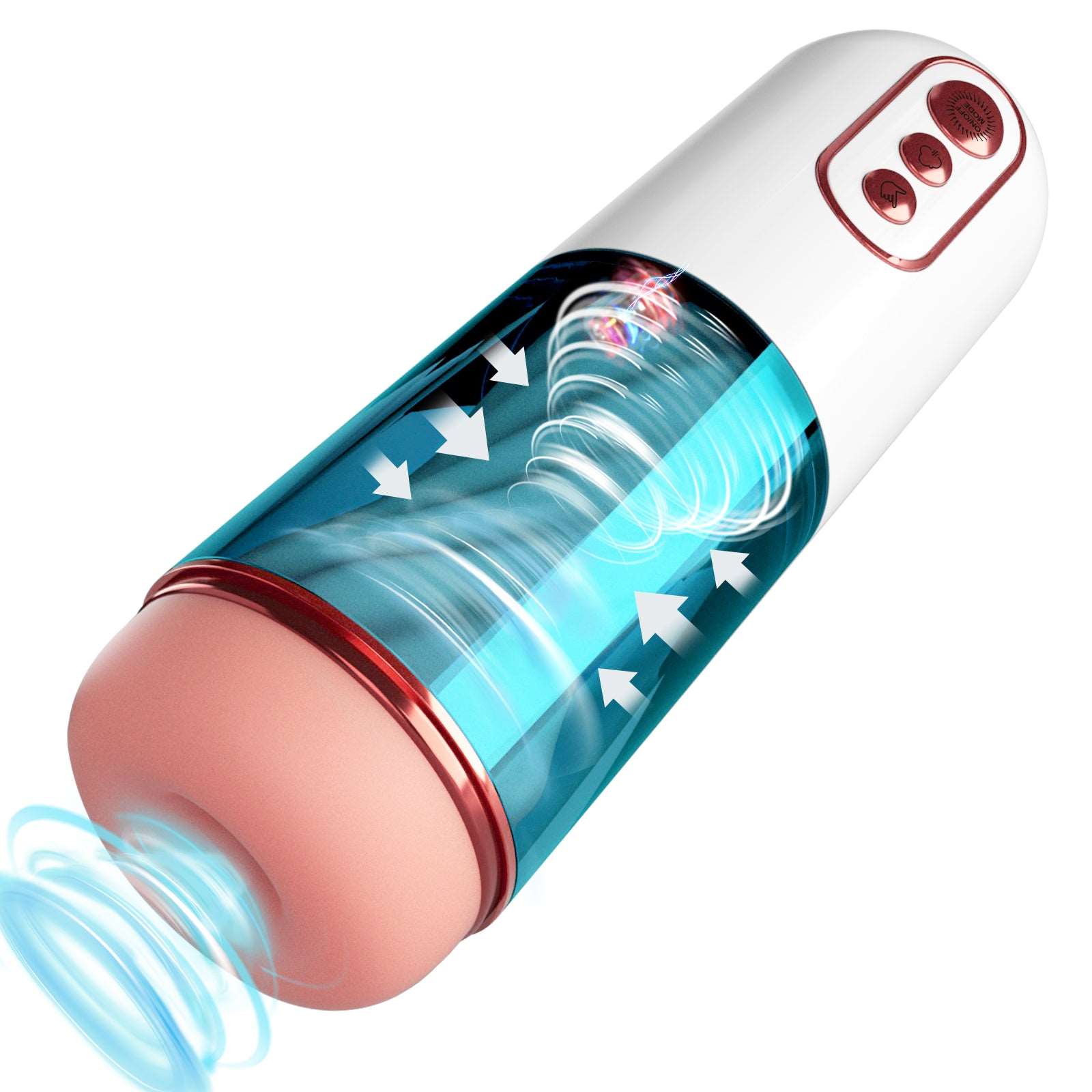 FIDECH Sucking Intensity Manually Adjustable Vibrating Masturbation Cup