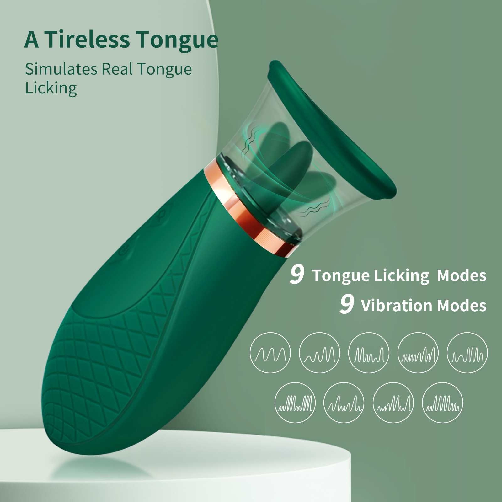Clitoral Sucking Licking Tongue Vibrator