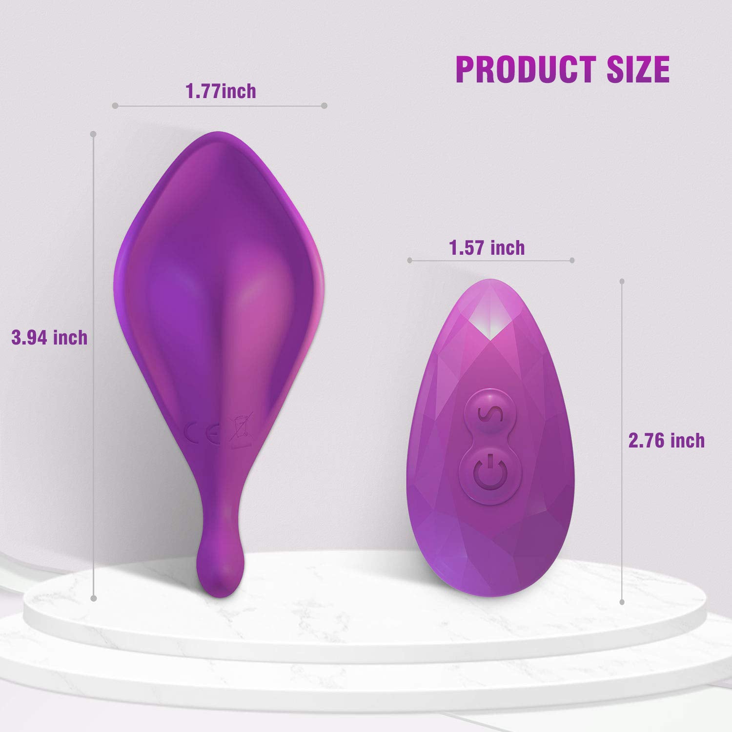 Wearable Butterfly Vibrator with Remote Control