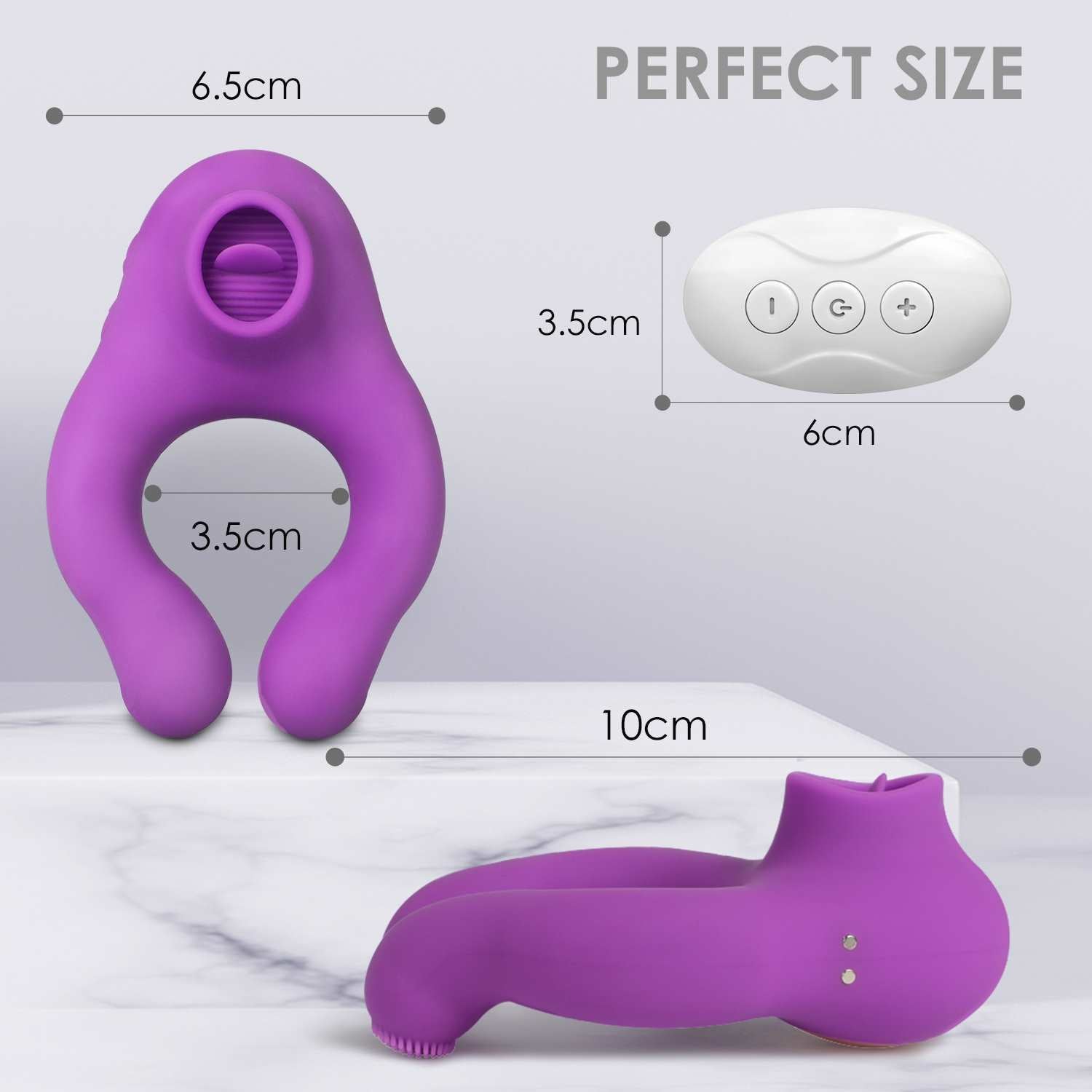 Cha-Cha - Couple's Cock Ring Clit Vibrator