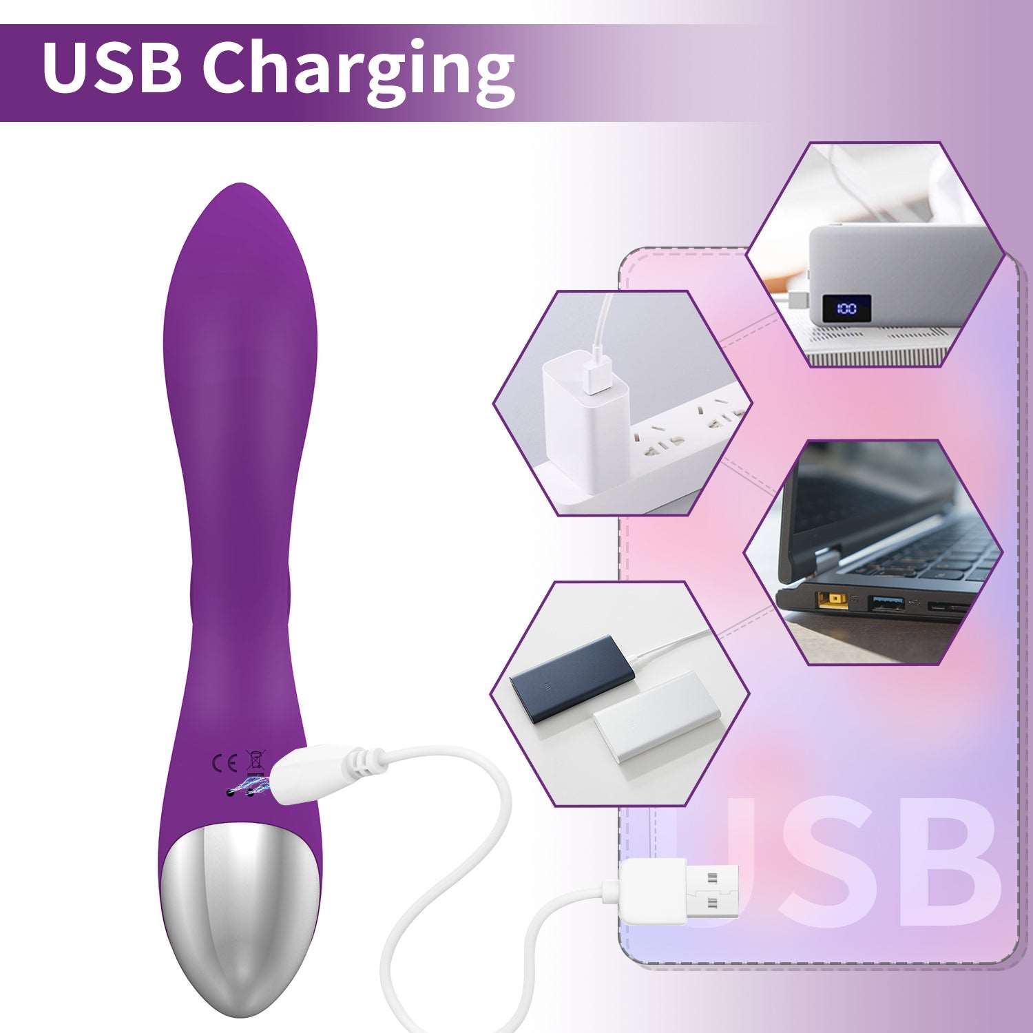 FIDECH G-Spot Tapping Rabbit Vibrator Fidech FIDECH G-Spot Tapping Rabbit Vibrator Fidech