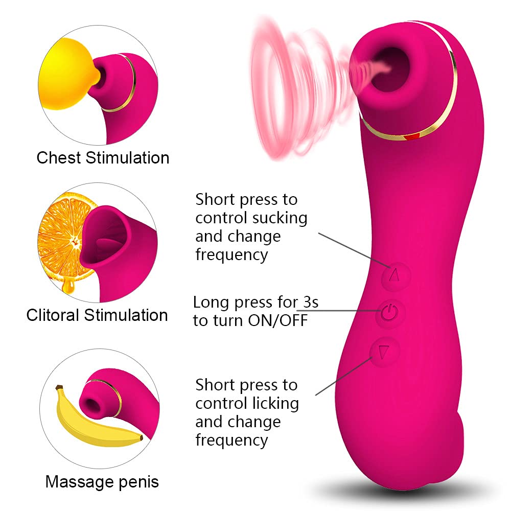 Little Sea Lion 2 in 1 Clitoral Sucking & Licking Vibrator