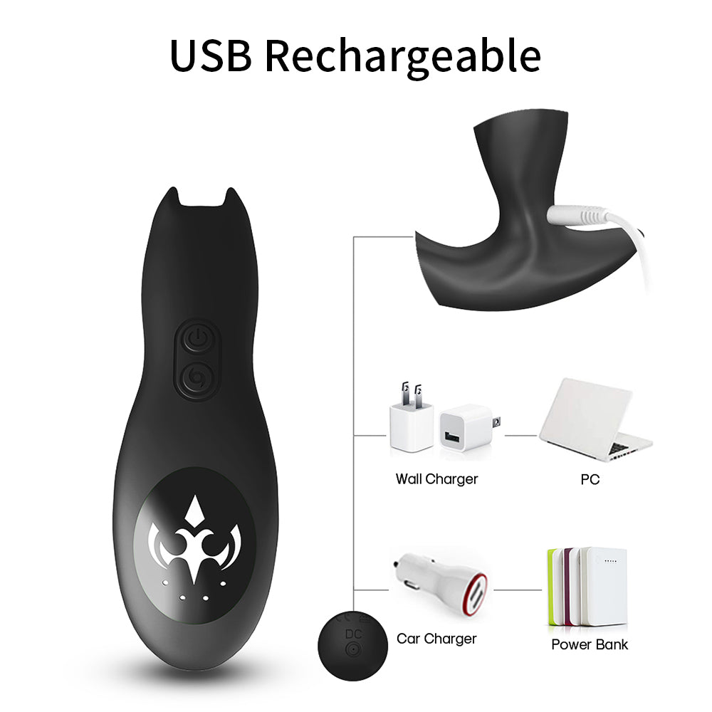 FIDECH Rotating Remote Controlled Prostate Vibrator with Power Indicator
