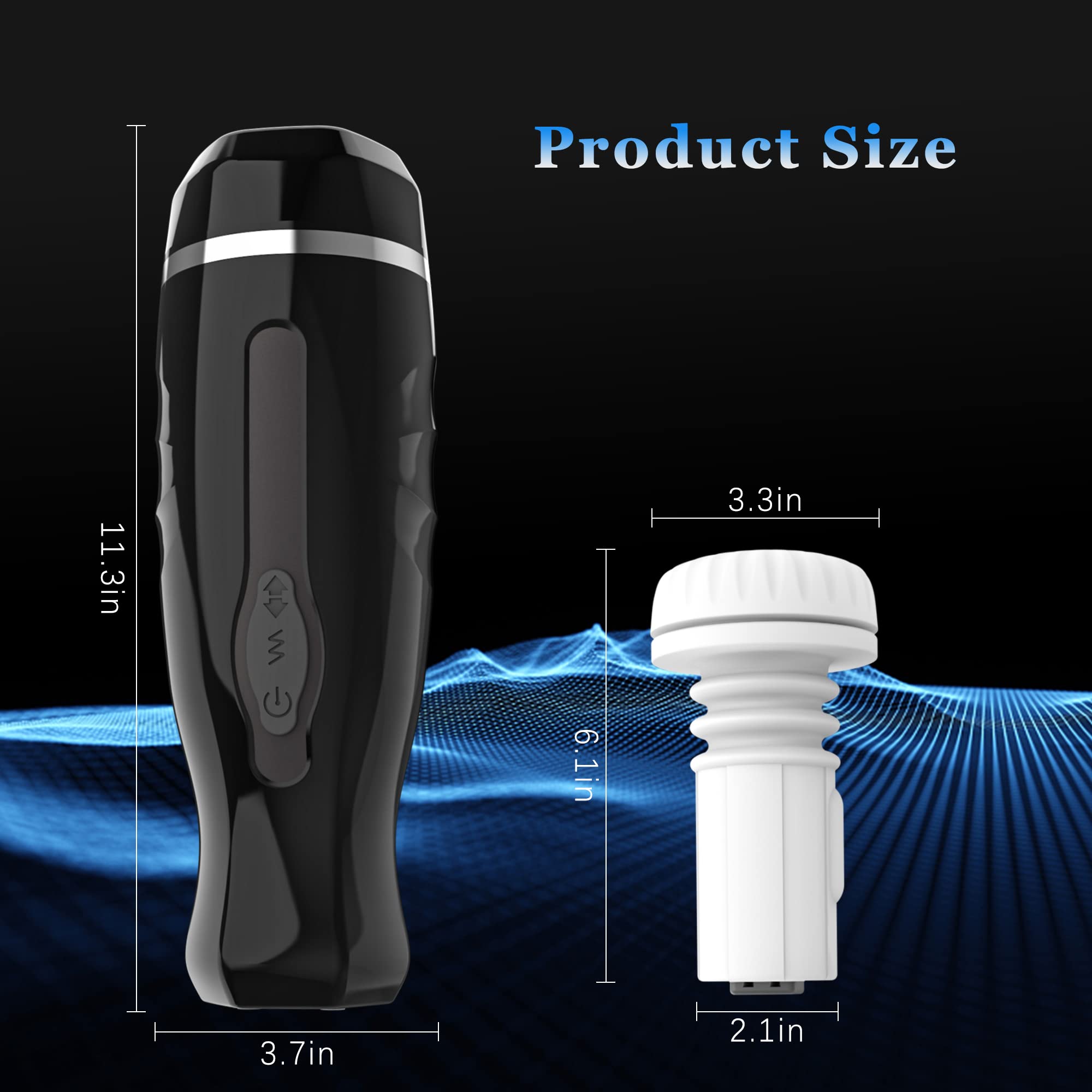 FIDECH Single-Function Control Thrusting Vibrating Male Electric Stroker