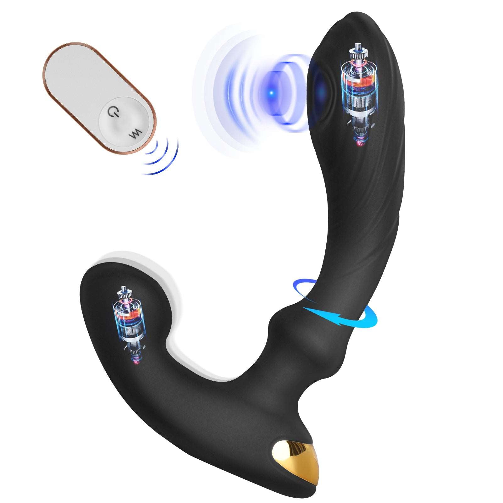 FIDECH Angle-Adjustable Prostate Tapping Perineum Stimulating Butt Mas Fidech FIDECH Angle-Adjustable Prostate Tapping Perineum Stimulating Butt Mas Fidech