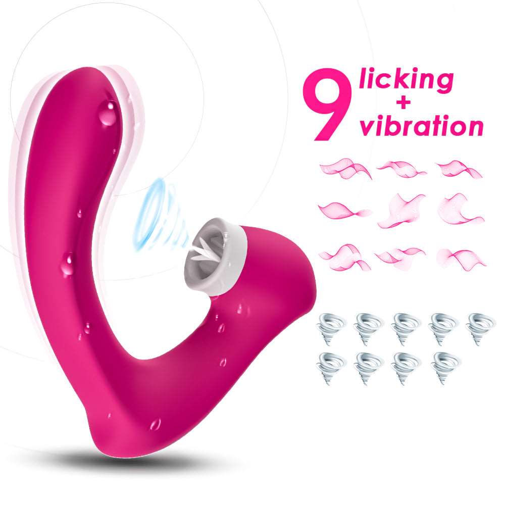 G-spot Clitoris Licking Vibrator